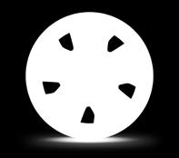 White, pearl (SWP) Silky Silver