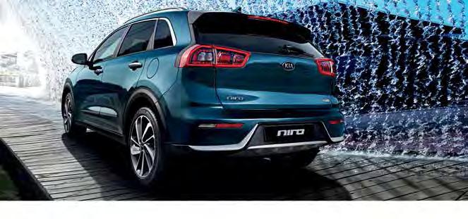 HÅLLBARHET MED NYTT SNYGGT YTTRE Kia Niro har hunnit med att vinna flera utmärkelser.