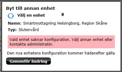 11.1 Ansvarsflytta ett ärende Ibland måste ett patientärende flyttas till en annan enhet av en eller annan orsak.