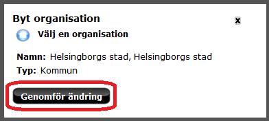 Den mottagande kommunens regel för inkommande ärende, deltagande roller, tar över. 11