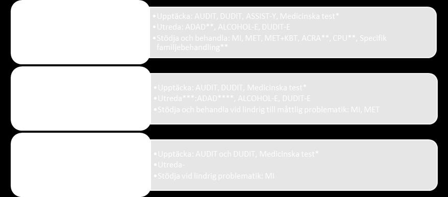 *** Utredningen syftar bland annat till att kunna identifiera om barnet har ett problematiskt alkohol- och drogbruk och om fungerande stöd runt barnet saknas.