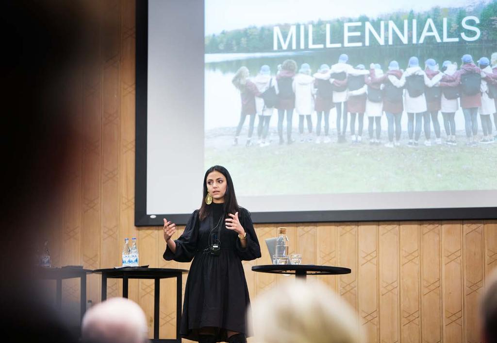 BILDEN TILL VÄNSTER En av föreläsarna under Chefsdagarna 2017 var Clas Malmström, läkare och forskare,