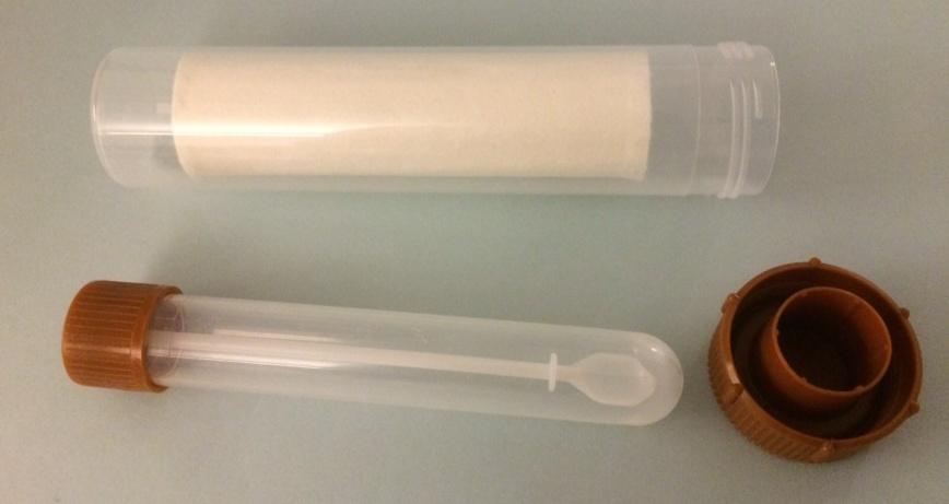 5 (23) Provrör och transportrör för faeces till parasiter och virus.
