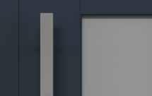 ALUMINIUM Kompositionen SOTERA 5 A Panel Utsidans färg Insidans färg GP Antracit (RAL 7016) Vit (RAL 9002) 5000 / 2100 mm ALUMINIUM