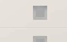 ALUMINIUM 90 mm DA-90 Thermo Krämvit (RAL 9001) 1500 / 1500 mm Typ Lådans