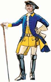 Scanian Cavalry regiment about 1740 Trosskusk