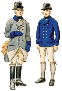 Cavalry Regiment about 1780 Trosskuskar Västgöta kavalleriregemente