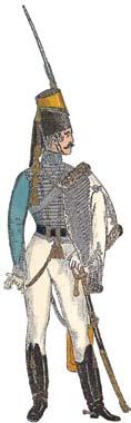 häst 1836 Trumpeter Life Guard of Horse 1836 Officer Mörners