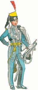 vid Livgardet till häst omkring 1830 Officer Life Guard of Horse about