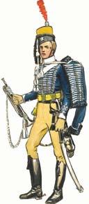 Troopers Småland Hussar Regiment 1822 A Schützercrantz