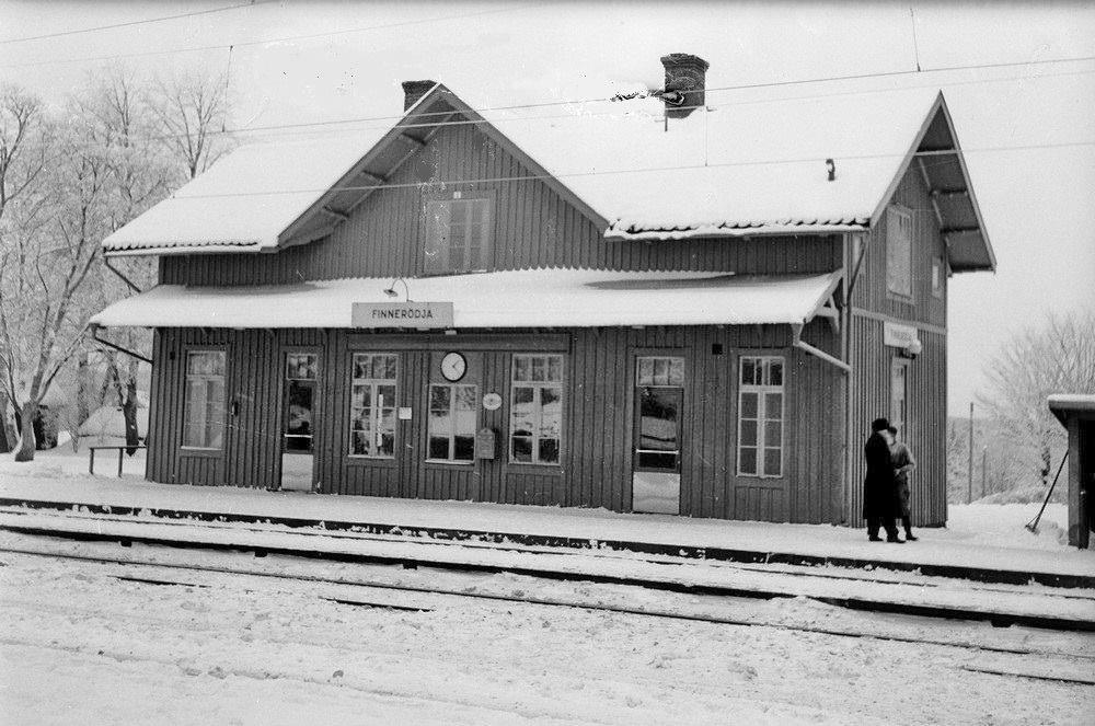 Vinter vid stationen