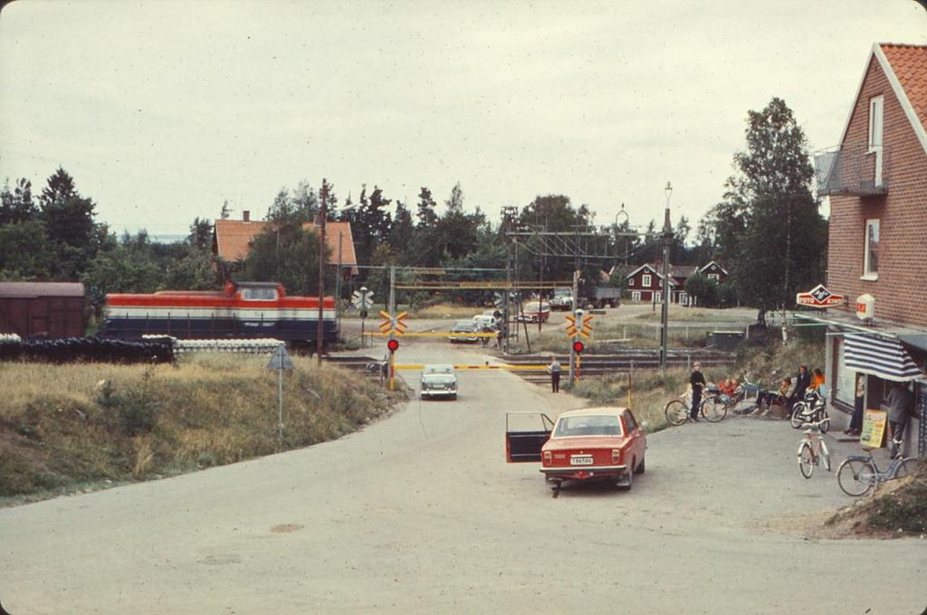 En vecka före högeromläggningen 1967 såg det