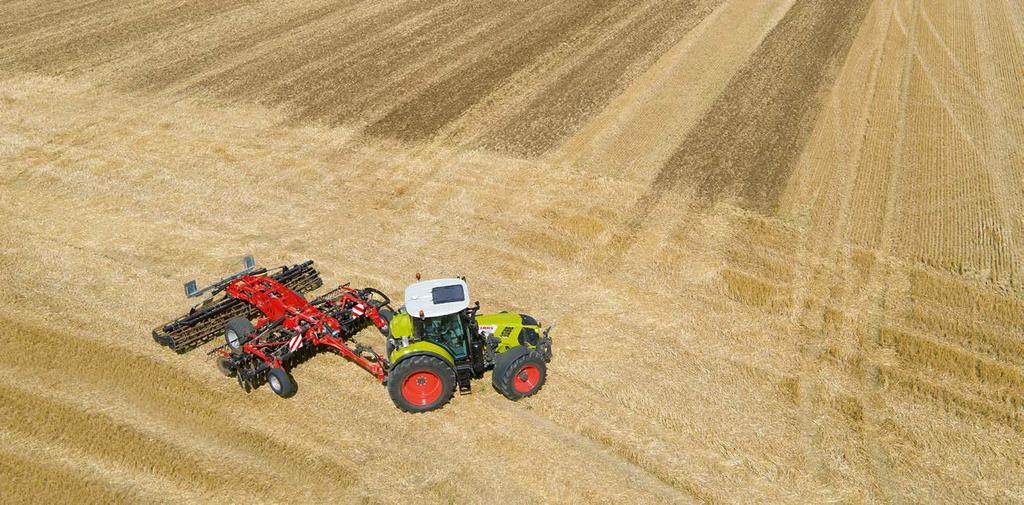 Alltid på rätt spår. CLAAS styrsystem. Styrsystem Korrigeringssignalerna.