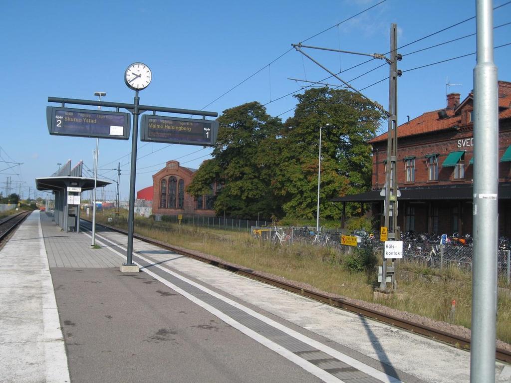 Bilaga 2 RAPPORT SVEDALA KOMMUN Förstudie Svedala Stationsområde Tillgänglighet UPPDRAGSNUMMER