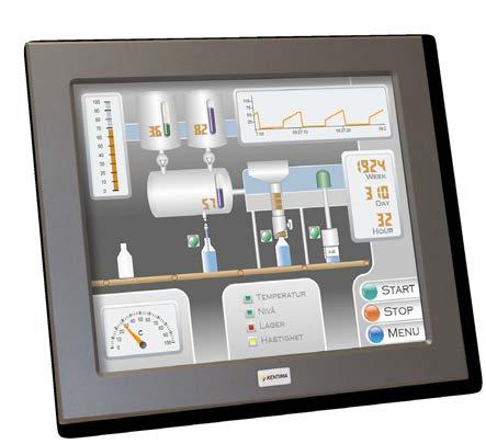 WideQuick Web Client är en option som används med WideQuick HMI/SCADA.