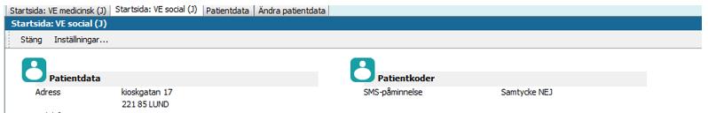 Registrera patientens samtycke Efter kontakt med patienten ska förfrågan om samtycke dokumenteras i PMO Patientdata Patientkoder.