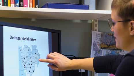 Kombinerar forskning med arbete på klinik TEXT & FOTO Ebba Strömqvist Varför gör vi rotbehandlingar? Det vill Emma Wigsten ta reda på.