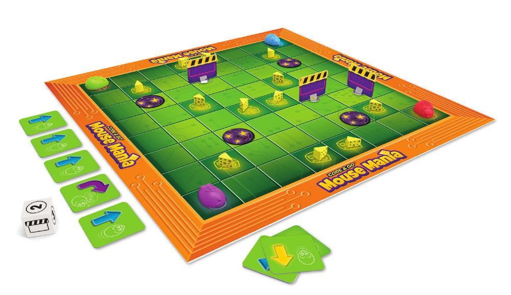 tillbehör, 1 Mouse Mania, 1 matematik set samt