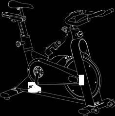 2. C 3. Vissa delar på LIFE FITNESS IC2 kan lossna om cykeln används ofta. Kontrollera att pedalerna, tåklämmorna och pedalremmarna är korrekt åtdragna.