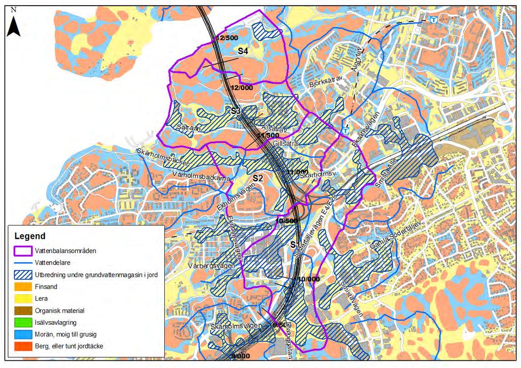 FS1 Konsortiet Förbifart Stockholm M3346-11 Tillstånd för grundvattenbortledning, Bemötande 2012-06-14 3 Förtydligande av metodik för vattenbalansberäkning Här följer ett förtydligande av metodiken