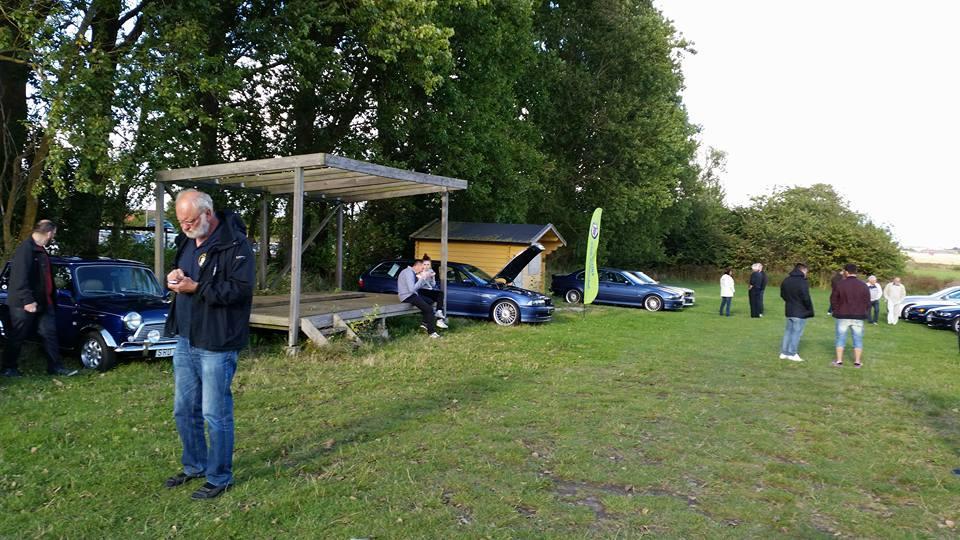 Vi hade 38 BMW, några Alpina och 6 Mini på besök på vårt