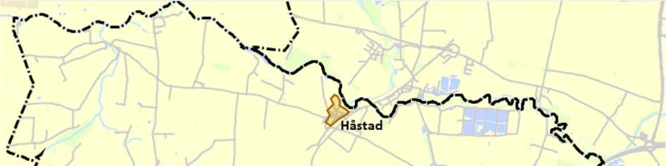 VA SYD Årsrapport Håstad avloppsreningsverk 2016 32 Verksamhetsbeskrivning Upptagningsområde