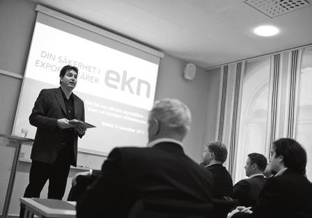 Med titeln Svensk export så funkar det lockade vi besökare att fundera över den globala konkurrensen.