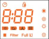 Beskrivning av kontrollpanelen 1. Programväljare 2. Display 3. Specialfunktionsknappar 4.