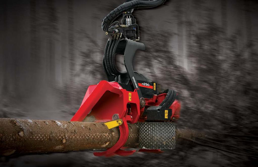 200-SERIEN Waratah 200-seriens skördare används för lövträd och barrträd samt för barkning och balanserar produktivitet med noggrannhet.