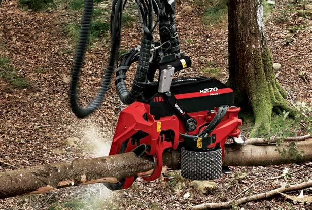 H270 H290 Oavsett om du arbetar i lövskog, barrskog eller med barkning är den rörliga H270 II-serien perfekt utrustad för att hantera uppgiften.