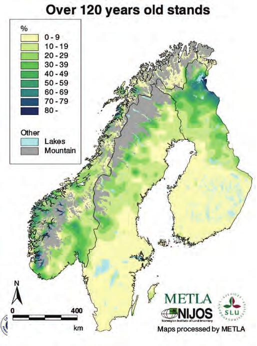 Forest biodiversity indicators in the Nordic