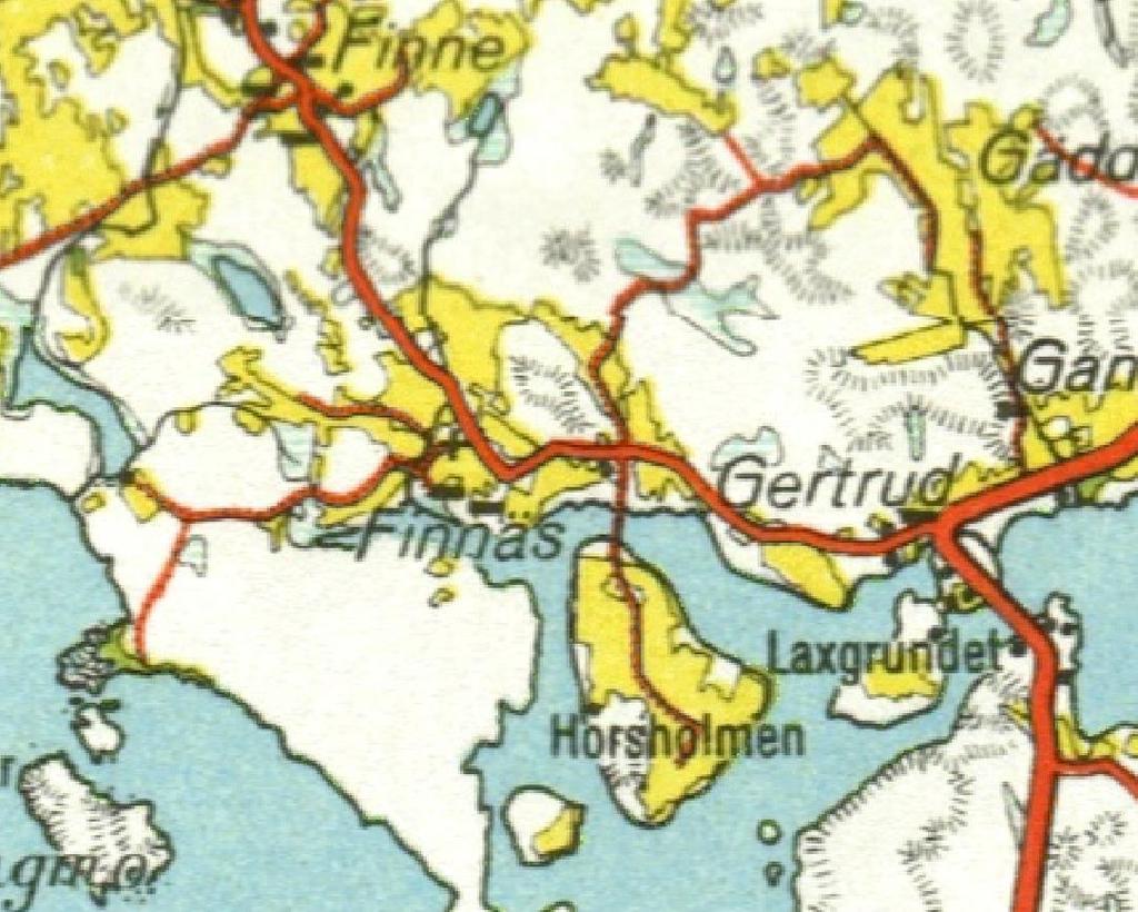FCG SUUNNITTELU JA TEKNIIKKA OY Rapport 7 (20) Områdets befolkningstillväxt har varit kraftig under skiftet 1800- och 1900-talen. Detta har lett till att bosättningen har spritts längs med byvägarna.