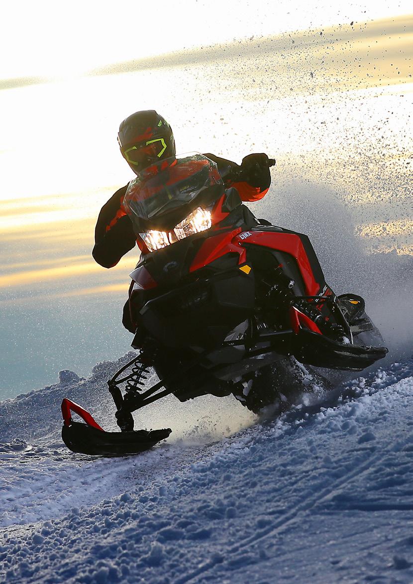 RAVE ROTAX 600R E-TEC - MOTOR PPS²-3300- BOGGI LFS-FRAMFJÄDRING OCH BLADE XC-SKIDOR Du tröttnar aldrig på den explosiva accelerationen.
