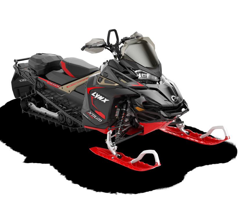 BUILD YOUR RIDE EN SNÖSKOTER SOM PASSAR DIG När du beställer en ny Lynx-snöskoter senast 2018-04-21 kan du välja bland ett antal fabriksinstallerade Build Your Ride-tillval.
