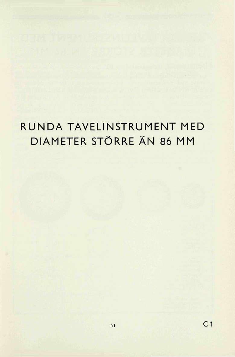 RUNDA TAELINSTRUMENT MED