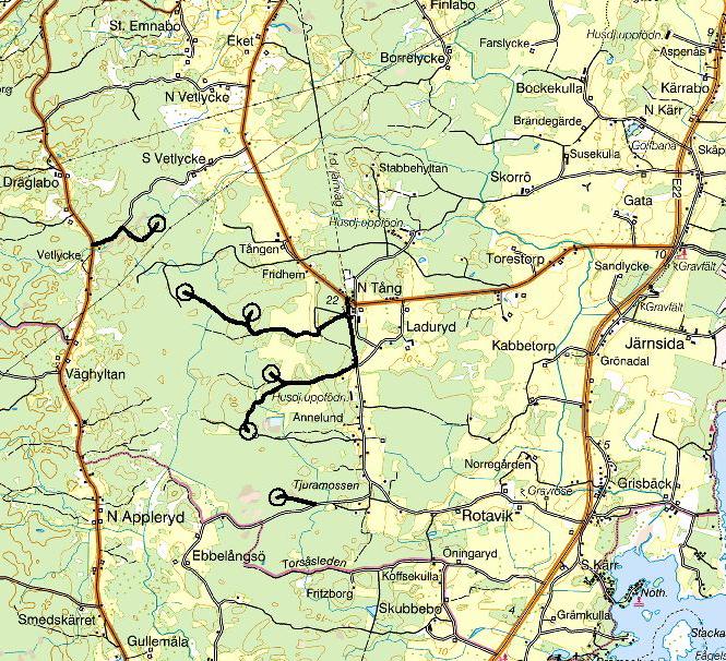 Bakgrund och syfte Inför tillståndsprövningen av planerade vindkraftverk i trakten av Vetlycke, Torsås kommun, Kalmar län, har Arkeologicentrum AB utfört en arkeologisk utredning steg.