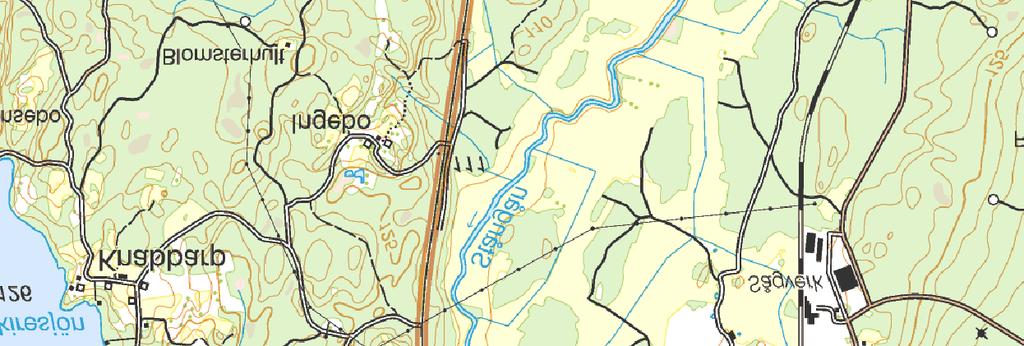 Silverdalen Hultsfred Tuna Vena Översikt 1:7 00 000 TECKENFÖRKARING Hamra transformatorstation 40 kv Ingebo-Hamra 40 kv