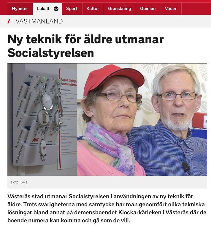 Utmanar socialstyrelsen Men användning av teknik bland dementa är inte okontroversiell. Socialstyrelsen tolkar generellt olika tekniska lösningar som en ingripande åtgärd.