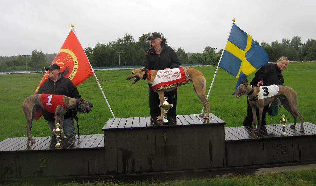 66, A-C Holmkvist, SHS, tvåa Hondos Flash, Karin Bergman, SHS, 33.26, trea Toxic Tea Fairy, som kom till ytteligare en final på 33.29, för Katarina Lindberg, GHS.