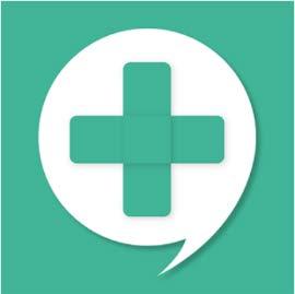 Språk i vården Appen är framtagen för att underlätta kommunikation med patienter som