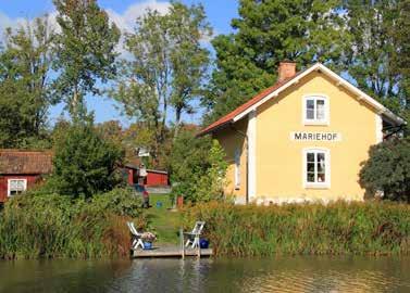 Mariehov Mariehov Vid Mariehov finns en slussvaktarbostad byggd i tegel från 1914.