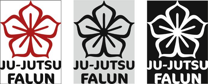 Figur 18 och 19 visar den stående och liggande förenklade logotypen som kan användas i marknadsföring, på affischer och hemsida.