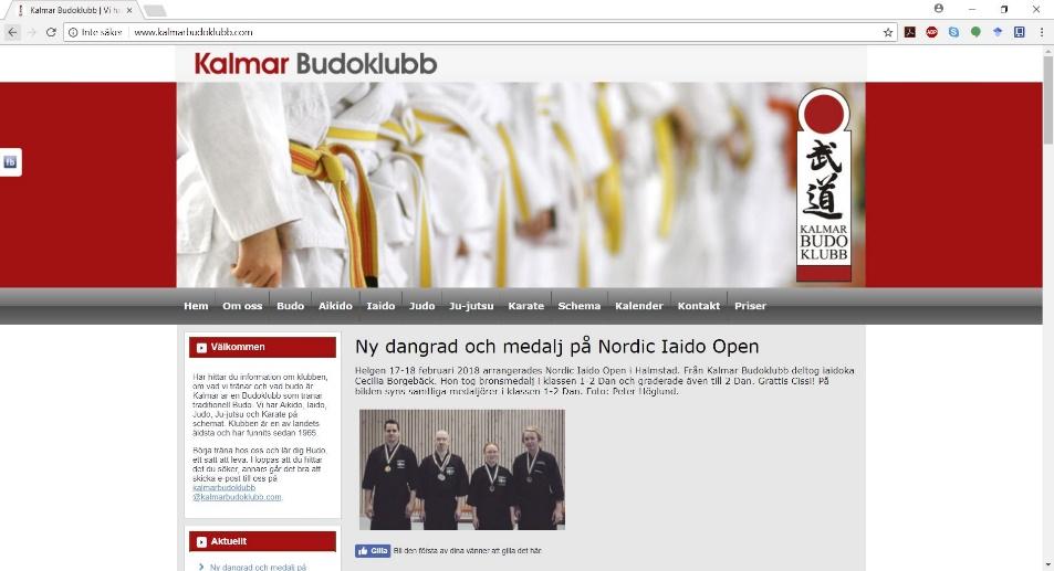 Kalmar Budoklubb http://www.