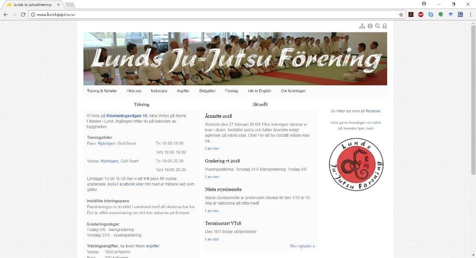 Lunds Ju-jutsufo rening