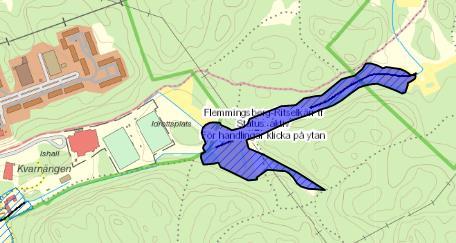 renas innan avledning. Detta gör att planen inte antas påverka markavvattningsföretaget till en sådan grad att en förändring måste ske. (Länsstyrelsen, 2017) Figur 10. Markavvattningsföretag.