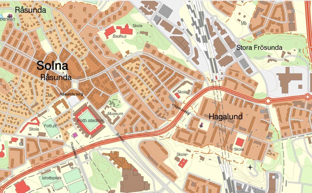 Sida 5 (18) 3 Planområdet och dess förutsättningar Planområdets mark utgörs av yta som idag är ianspråktagen och omfattar ca 0,25 ha, se figur 1.