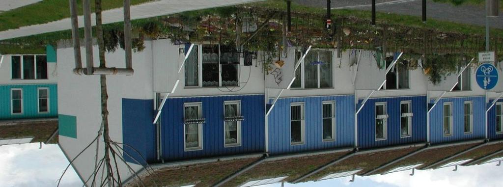 24 (46) Ett annat sätt att minska flödet av takvatten är att förse byggnaderna med gröna tak.