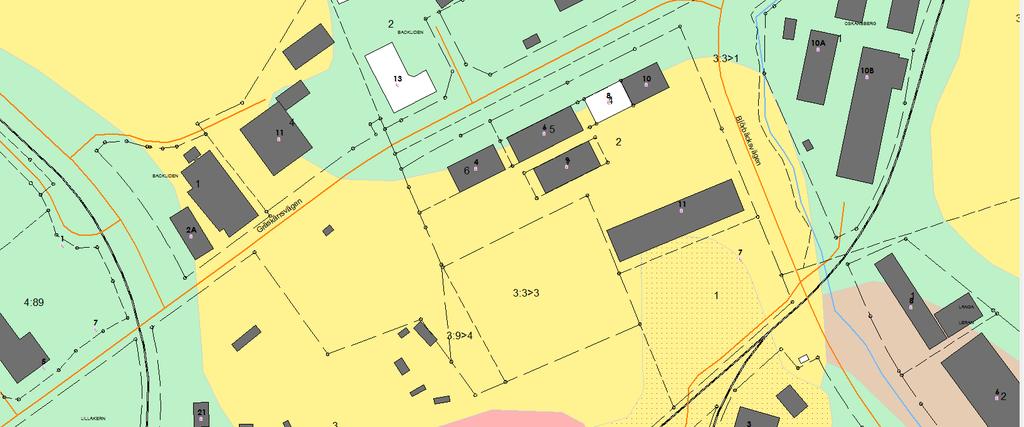 15 (21) Radon De föreslagna utökningarna av industrimark ligger på mellanriskområde för radon. Åtgärder mot radon bestäms i det tekniska samrådet i bygglovsskedet. Radonkarta över planområdet.
