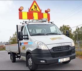 Tillfälligt väghållningsfordon/servicebil Övriga fordon och