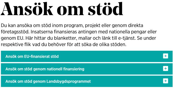 Välj om ni vill logga in med e-legitimation eller skapa ett användarkonto.